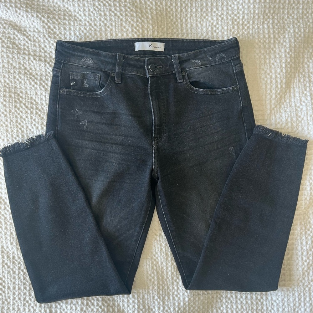 Kancan Jeans - washed black